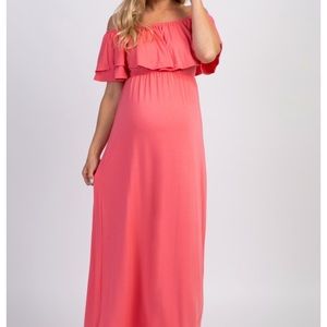 Pink Blush maternity dress